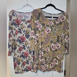 Womens Floral Dear Scarlett Tops Bundle Size-XL